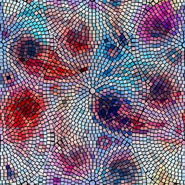 Fond mosaïque abstrait — Image vectorielle