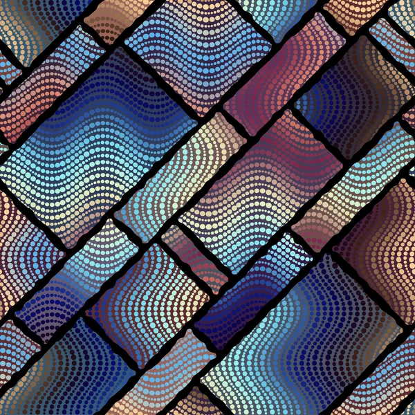 Abstract mozaïek patroon — Stockvector