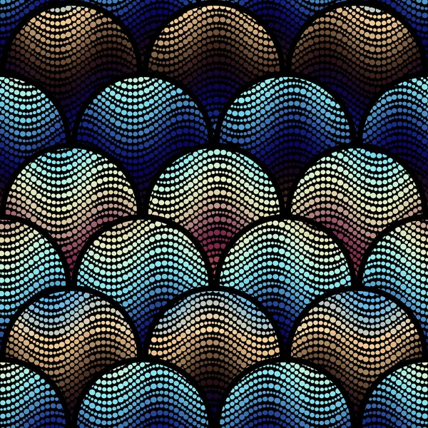 抽象的なアークのパターン — ストックベクタ