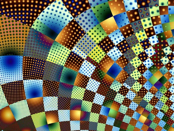 Fondo fractal abstracto. — Foto de Stock