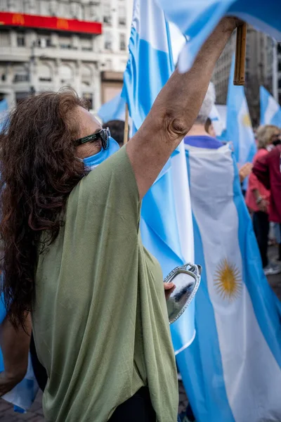 Buenos Aires Arjantin Kasım 2020 Karantinayı Yüksek Adalet Divanı Coronavirus — Stok fotoğraf