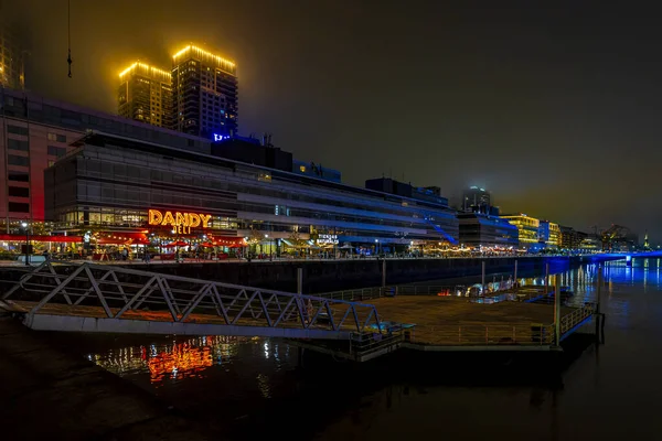 Buenos Aires Argentine Octobre 2020 Une Vue Nuit Célèbre Quartier — Photo