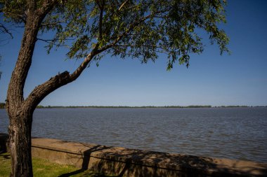 Chascomus rıhtım manzarası