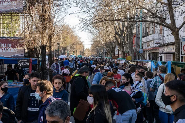 Buenos Aires Arjantin Ağustos 2021 Mataderos Fuarı Manzarası Buenos Aires — Stok fotoğraf