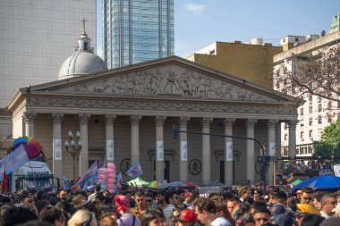 Buenos Aires, Arjantin - 01 Kasım 2025: LGBT halkı Buenos Aires 'teki 16.