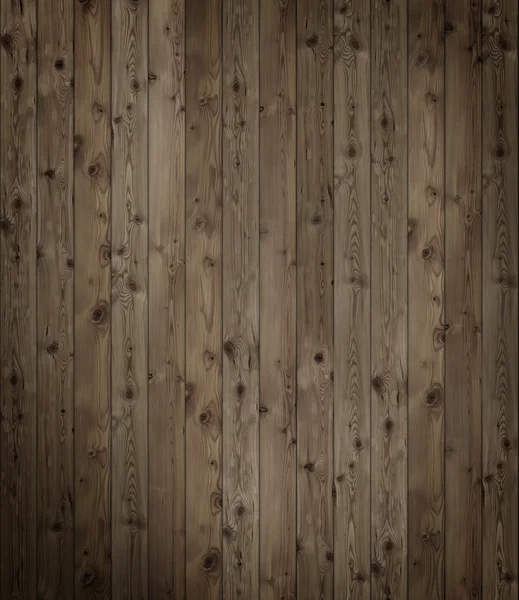 Dunkelbraune Holzwand. viele Bretter. — Stockfoto