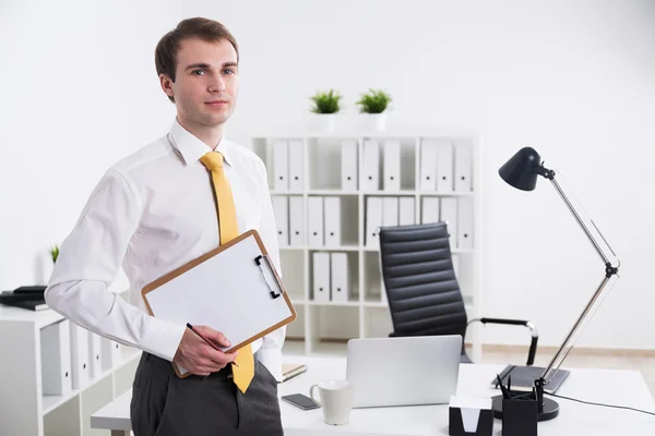 Businessman in office — Stock Photo, Image