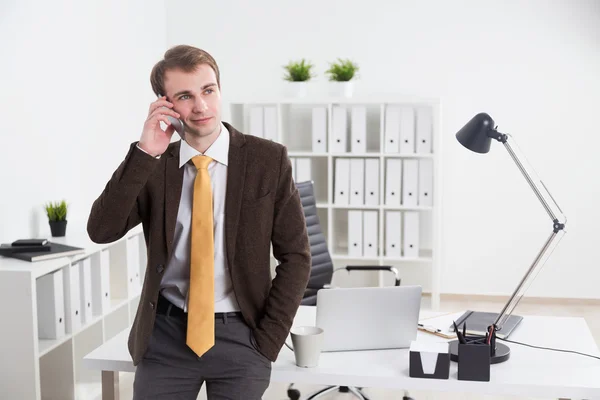 Businessman in office — Stock Photo, Image