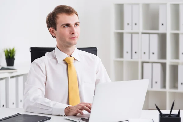 Businessman in office — Stock Photo, Image