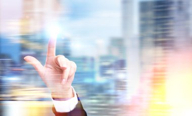 dokunmadan ekran 3d Robotik el