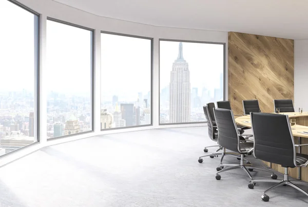 Boarding room NYC panoramic — Stock Photo, Image