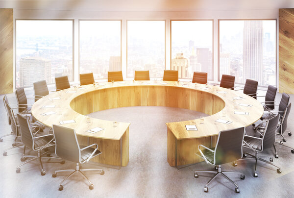 Конференц-зал в Нью-Йорке
