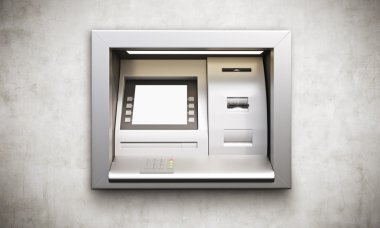 ATM makine boş ekran