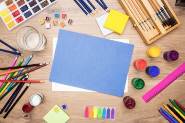 Su ve çeşitli çizim araçları