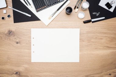 Kağıt levha ve diğer öğeleri