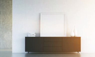 Dolap tonlama üzerinde resim çerçevesi