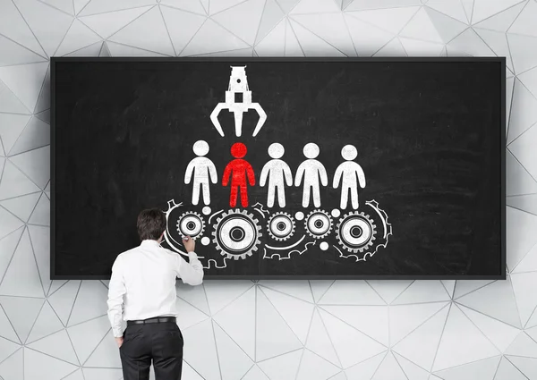 Adam çizim İK kroki