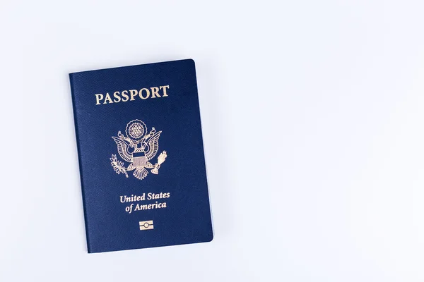 Закриті американський паспорт — стокове фото
