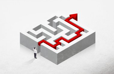 Çözüm kavramı labirent