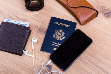 Konsept akıllı telefon seyahat