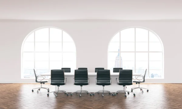 Sala de conferencias amueblada — Foto de Stock