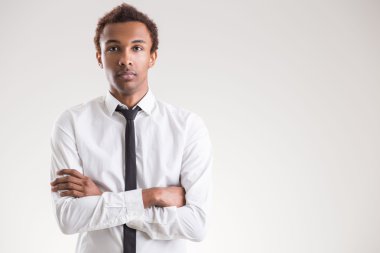 Afrikalı-Amerikalı erkek portresi