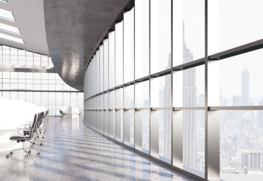 Tarafında büyük beton office