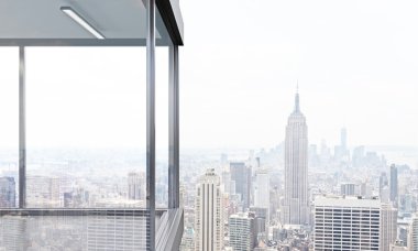 Boş panoramik balkon