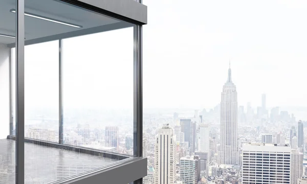 Panoramisch balkon ontwerp — Stockfoto