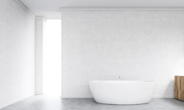 Konkrét fürdőszoba belső — Stock Fotó