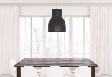 Mutfak masası ve lambası