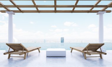 Resort lounge alanı