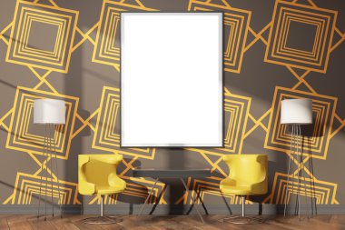 Parlak iç çerçeve ile döşenmiş.