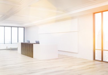 Resepsiyon Masası tonlama ile iç