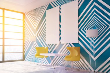 Modern iç tasarım tonlama