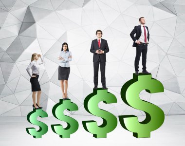 Dolar tabelalarında işadamları