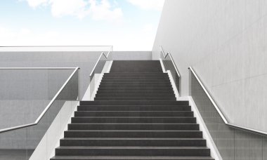Staircase front view clipart