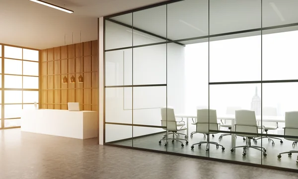 Reception and waiting room in New York office — Stock Photo, Image