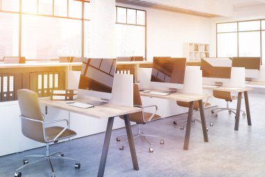 Modern ofis Oda ile yeni bilgisayar