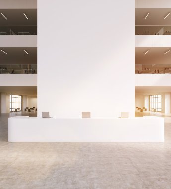 Modern ofis Resepsiyon