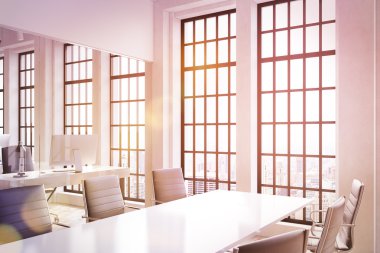 New York şehir ofisinde konferans salonu