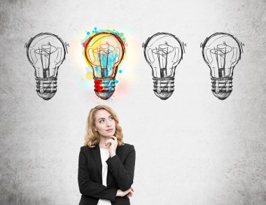 Resimli yüksek olasılık kavramı 