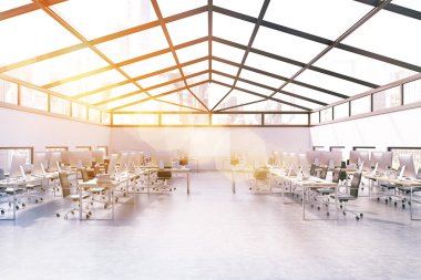 Office güneş ışığı ile tavan