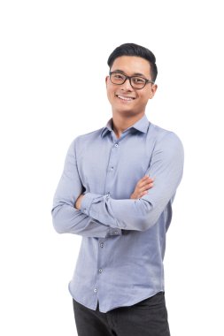 Genç mühendis portre