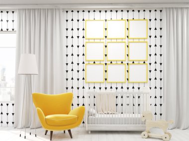 Yürümeye başlayan çocuk için Oda