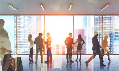 Ofiste toplantı arkadaşları