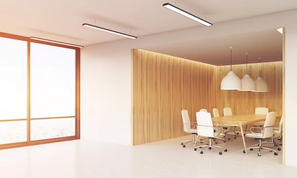 Conference rooms and panoramic window — Stock Photo, Image