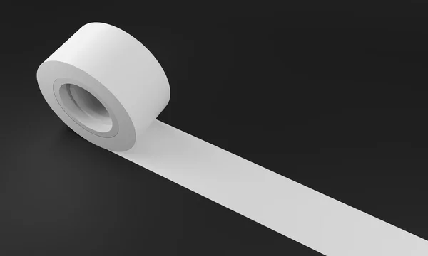 White insulating tape — Stock Photo, Image