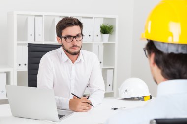 Çalışan ve şirket başkanı