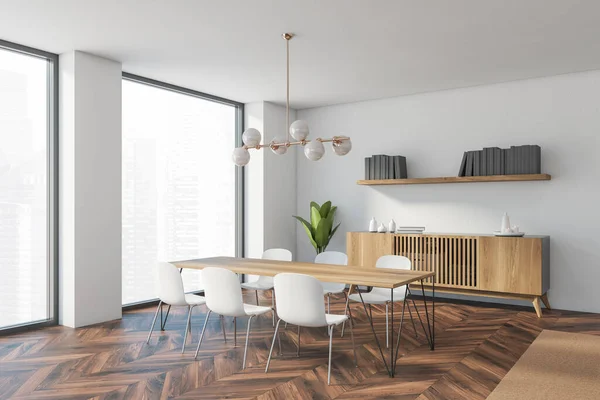 Diseño Interior Sala Estar Lujo Con Mesa Cómoda Elegante Muebles —  Fotos de Stock